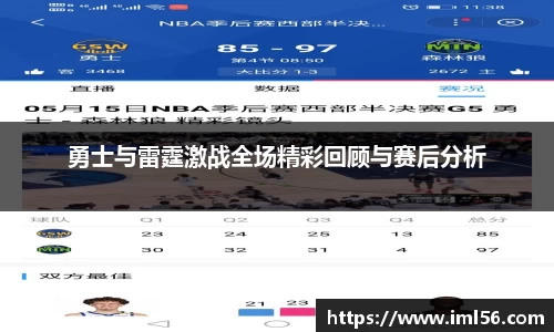 勇士与雷霆激战全场精彩回顾与赛后分析